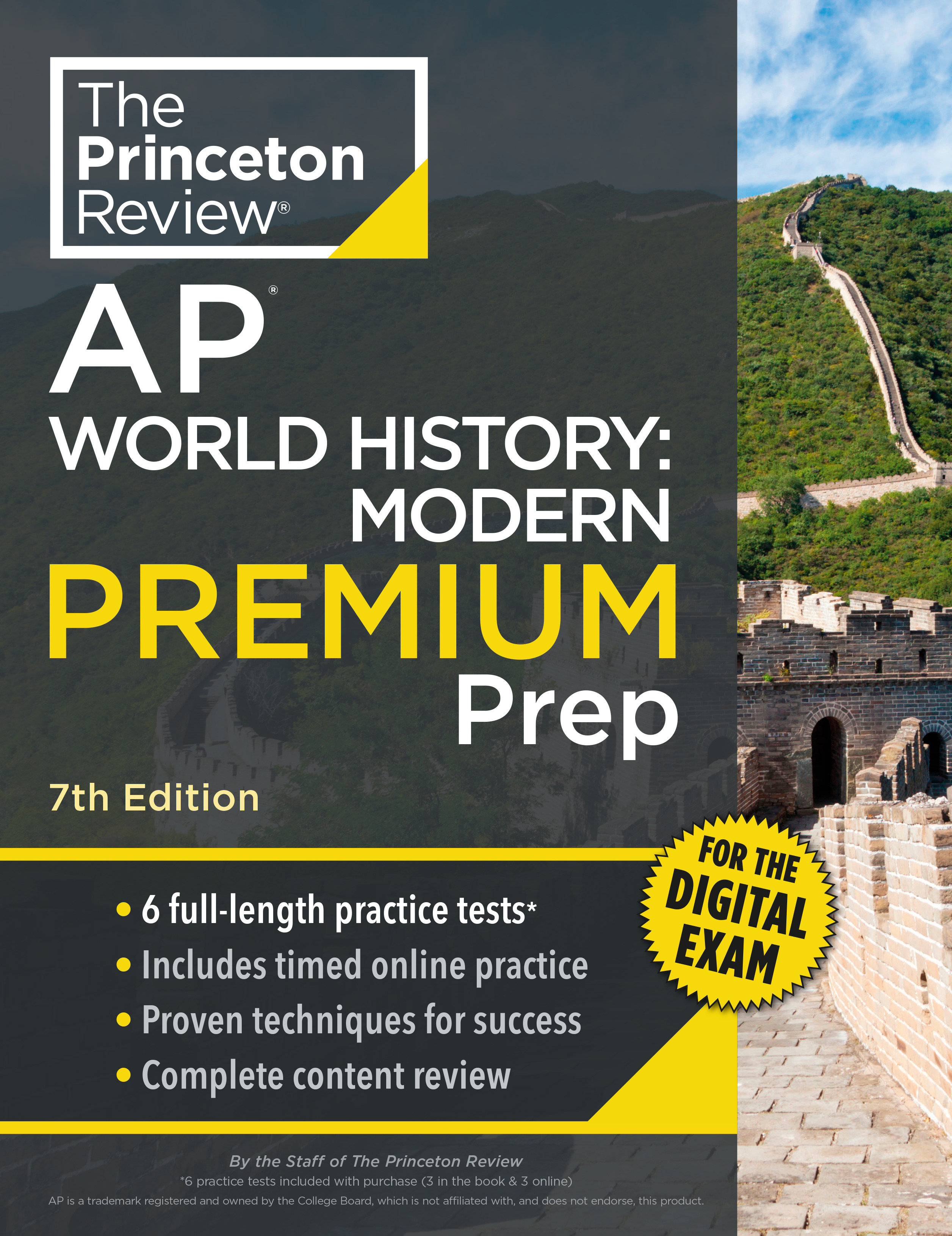 Princeton Review AP World History: Modern Premium Prep, 7th Edition by The Princeton Review