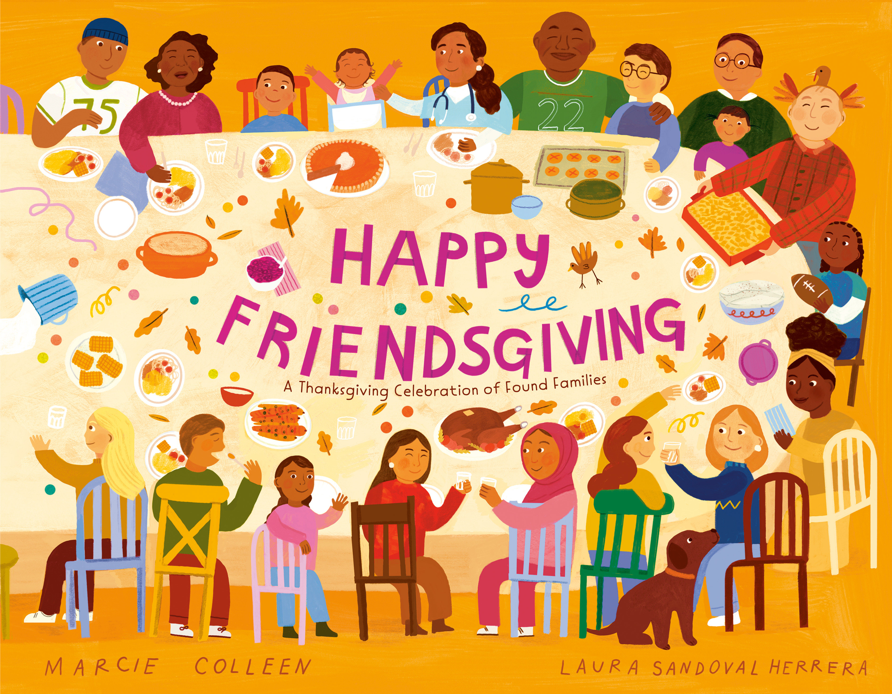 Happy Friendsgiving by Marcie Colleen