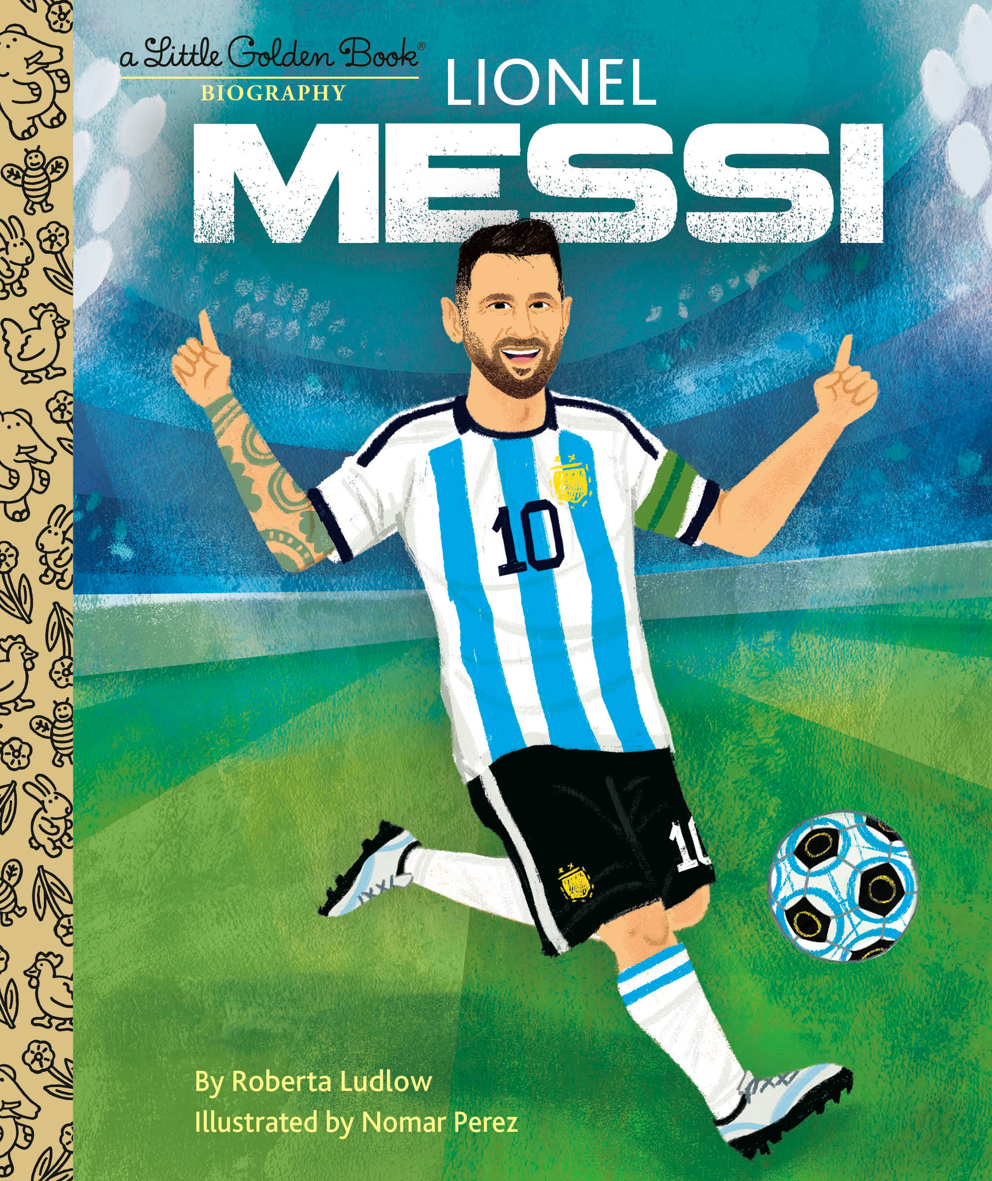 Lionel Messi a Little Golden Book Biography by Roberta Ludlow