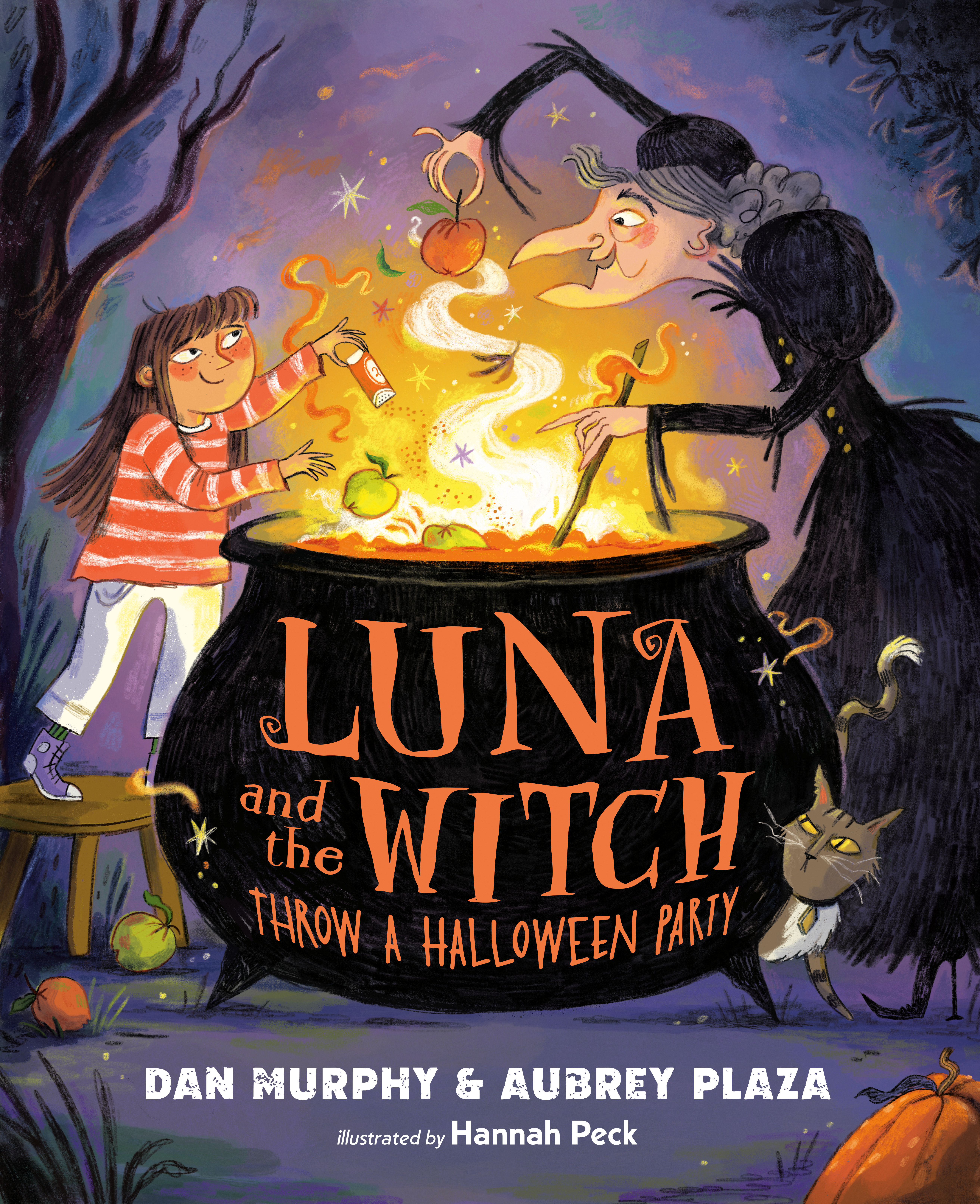 Luna and the Witch Throw a Halloween Party by Aubrey Plaza