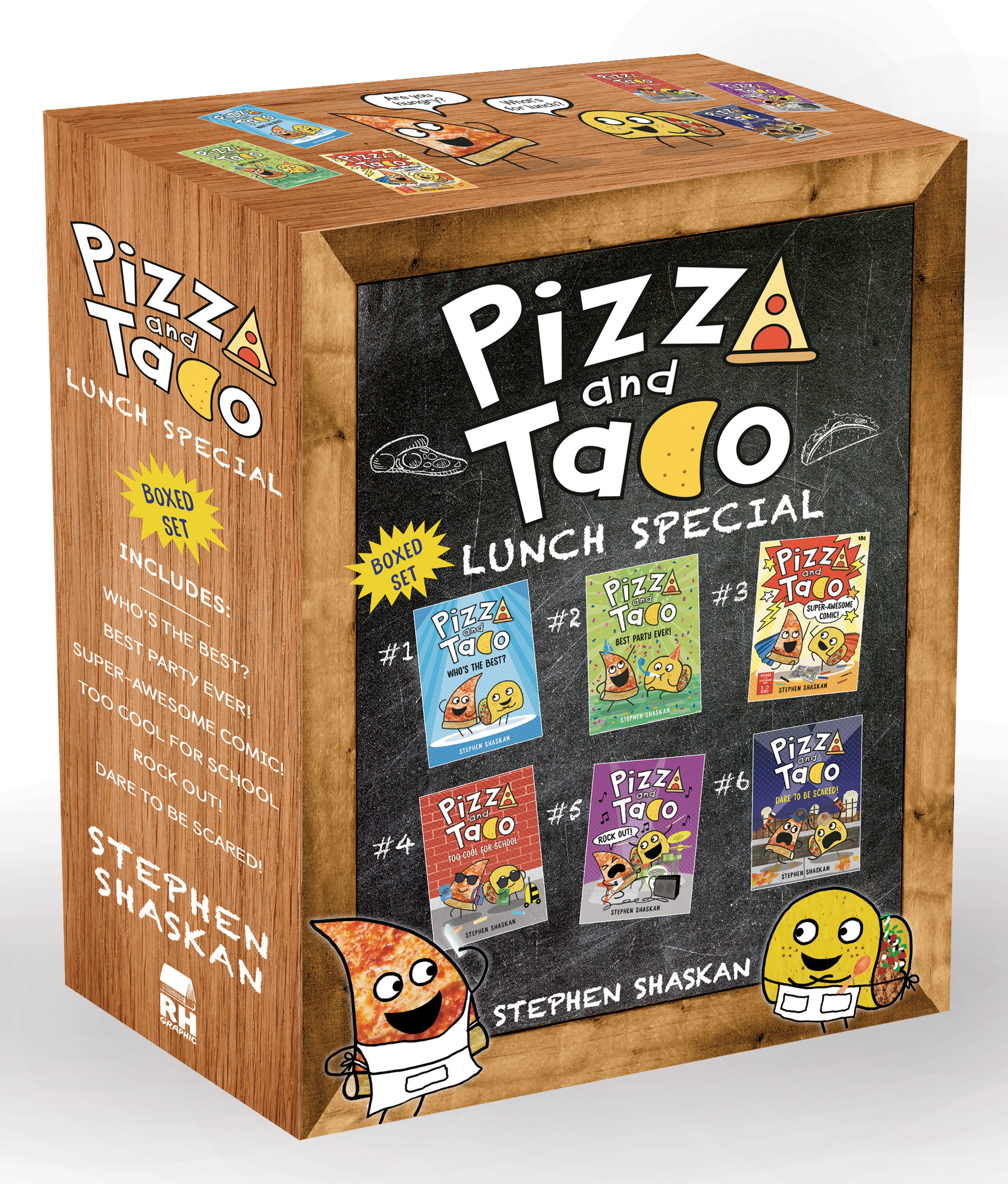 Pizza and Taco Lunch Special: 6-book Boxed Set by Stephen Shaskan