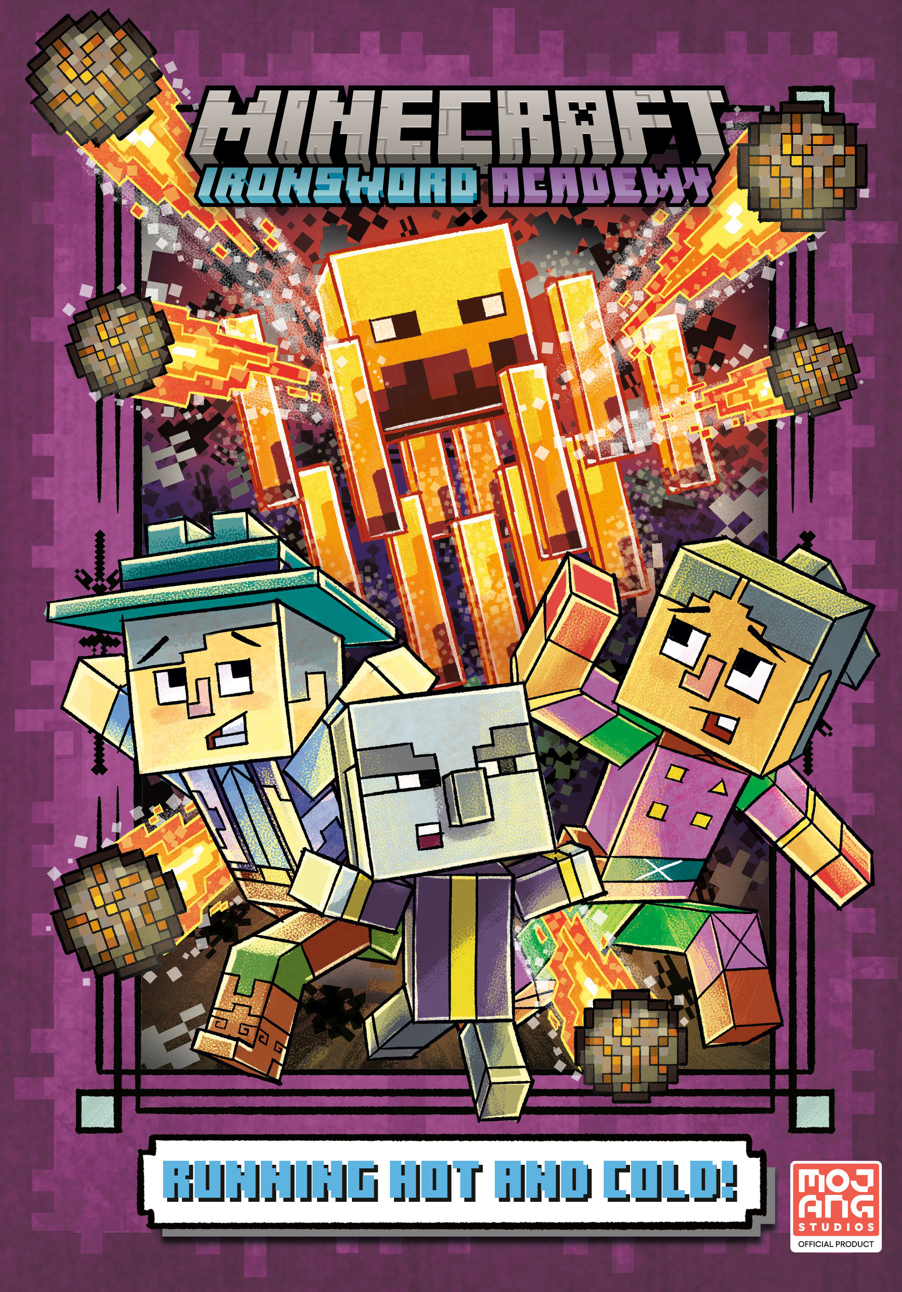 Running Hot and Cold! (minecraft Ironsword Academy #3) by Caleb Zane Huett