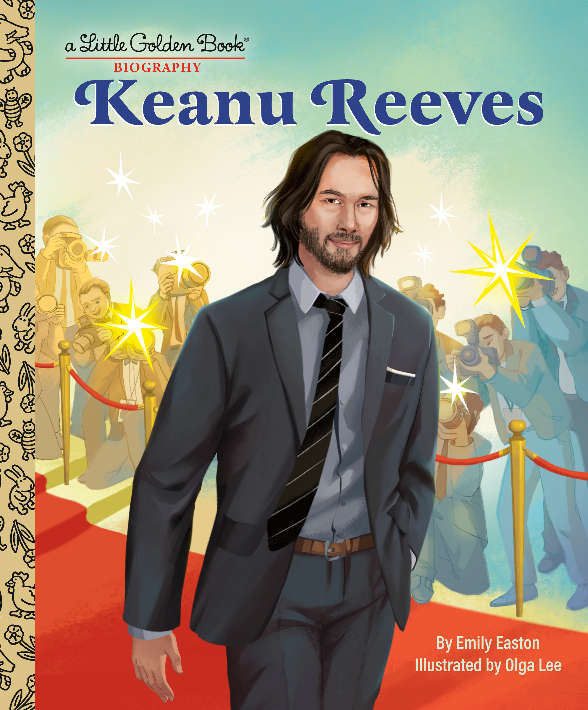 Keanu Reeves: a Little Golden Book Biography by Emily Easton
