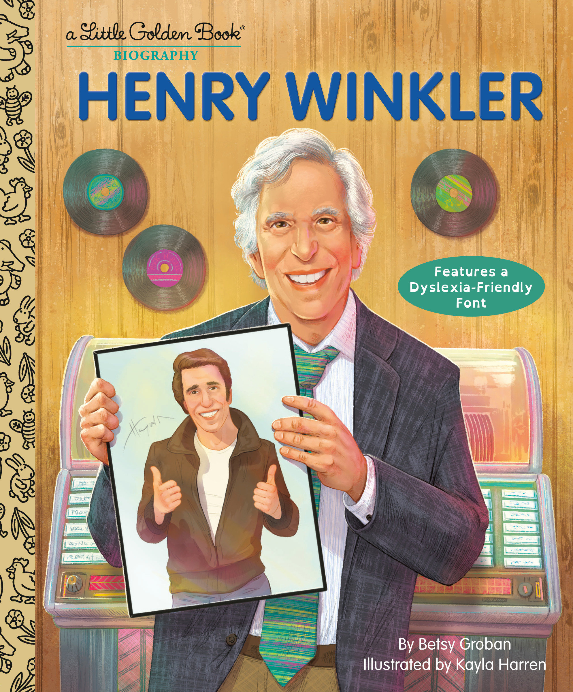 Henry Winkler: a Little Golden Book Biography by Betsy Groban