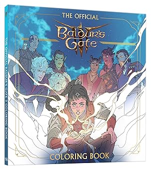 The Official Baldur's Gate 3 Coloring Book by Official Dungeons & Dragons Licensed