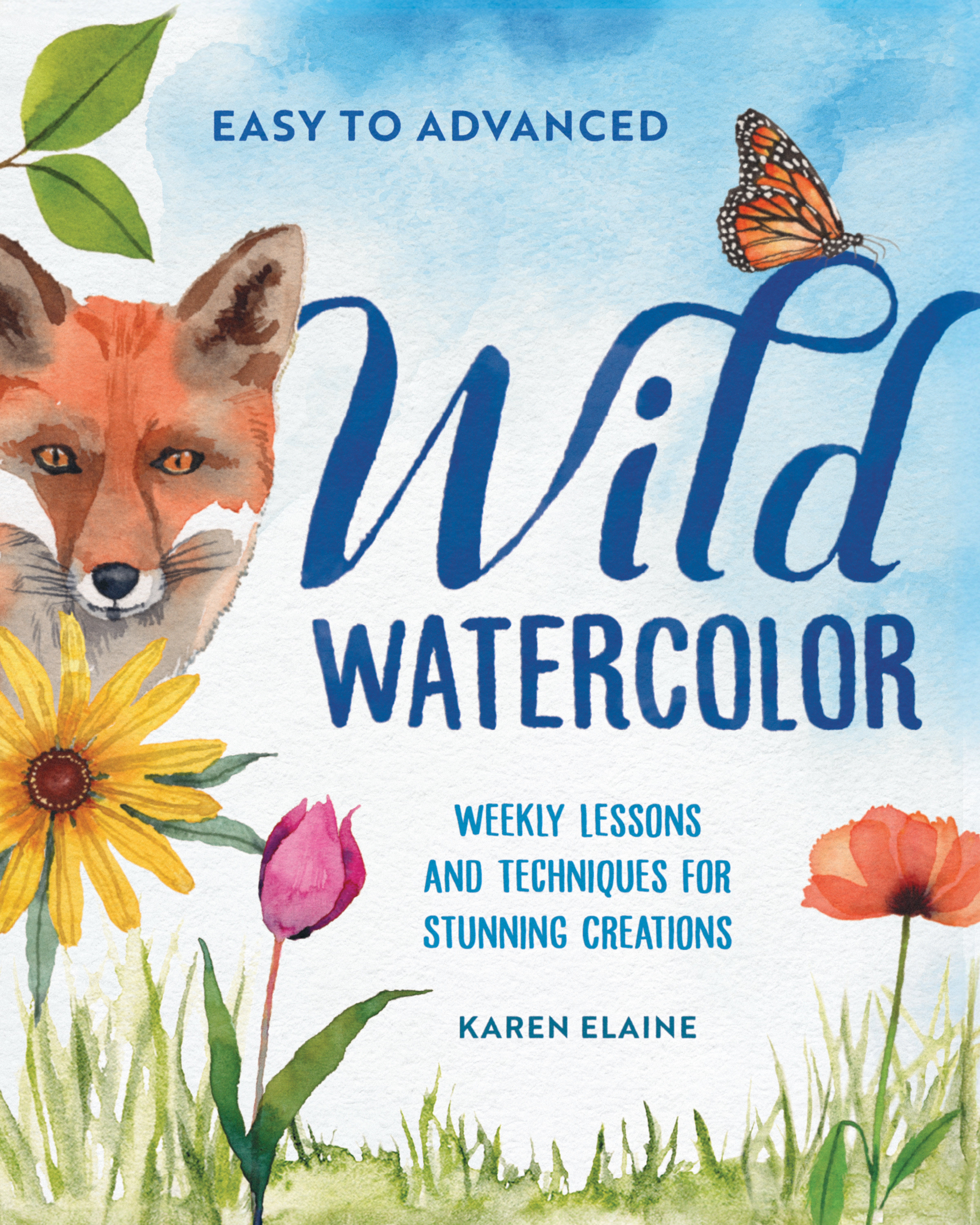 Wild Watercolor by Karen Elaine