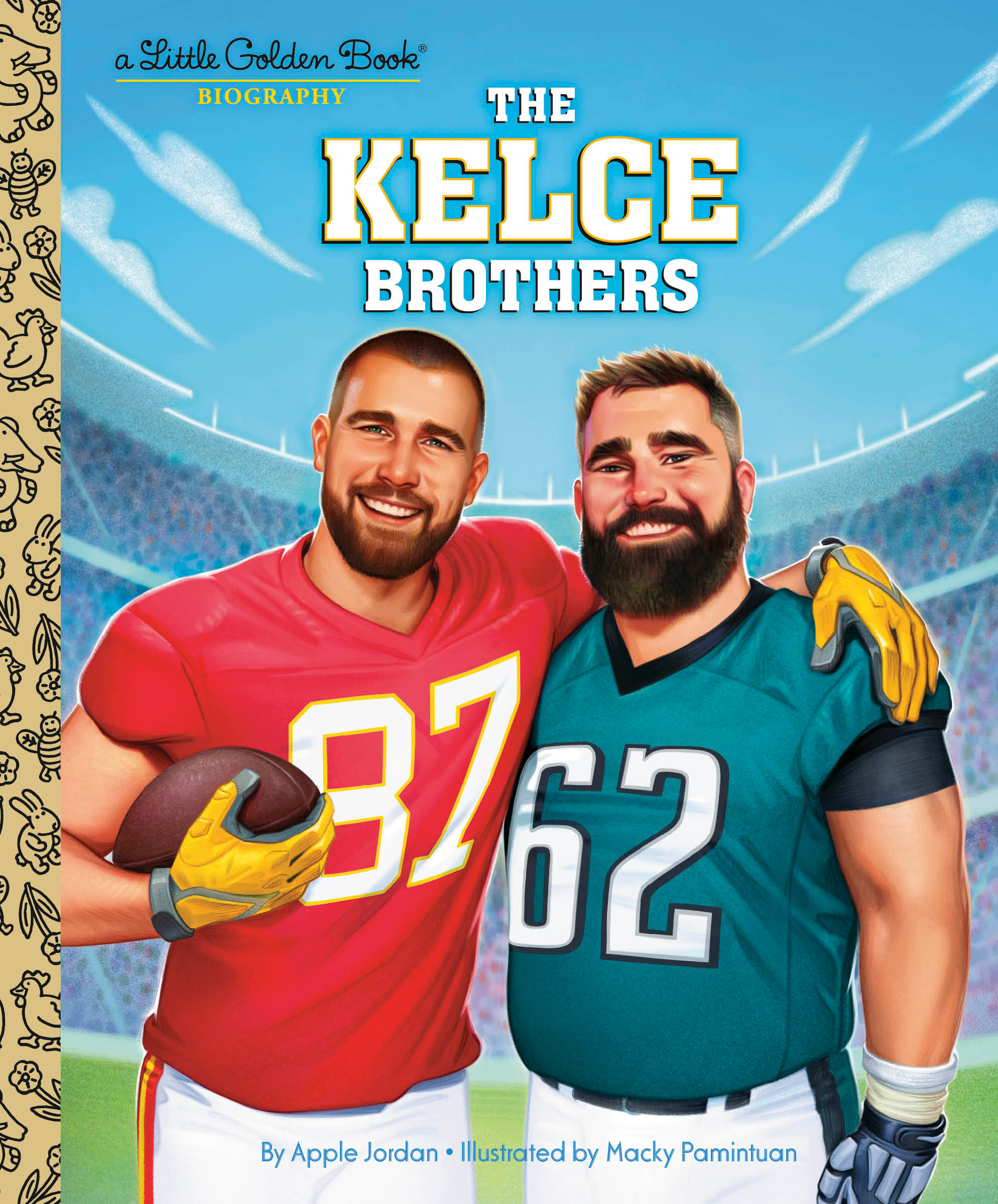 The Kelce Brothers: a Little Golden Book Biography by Apple Jordan