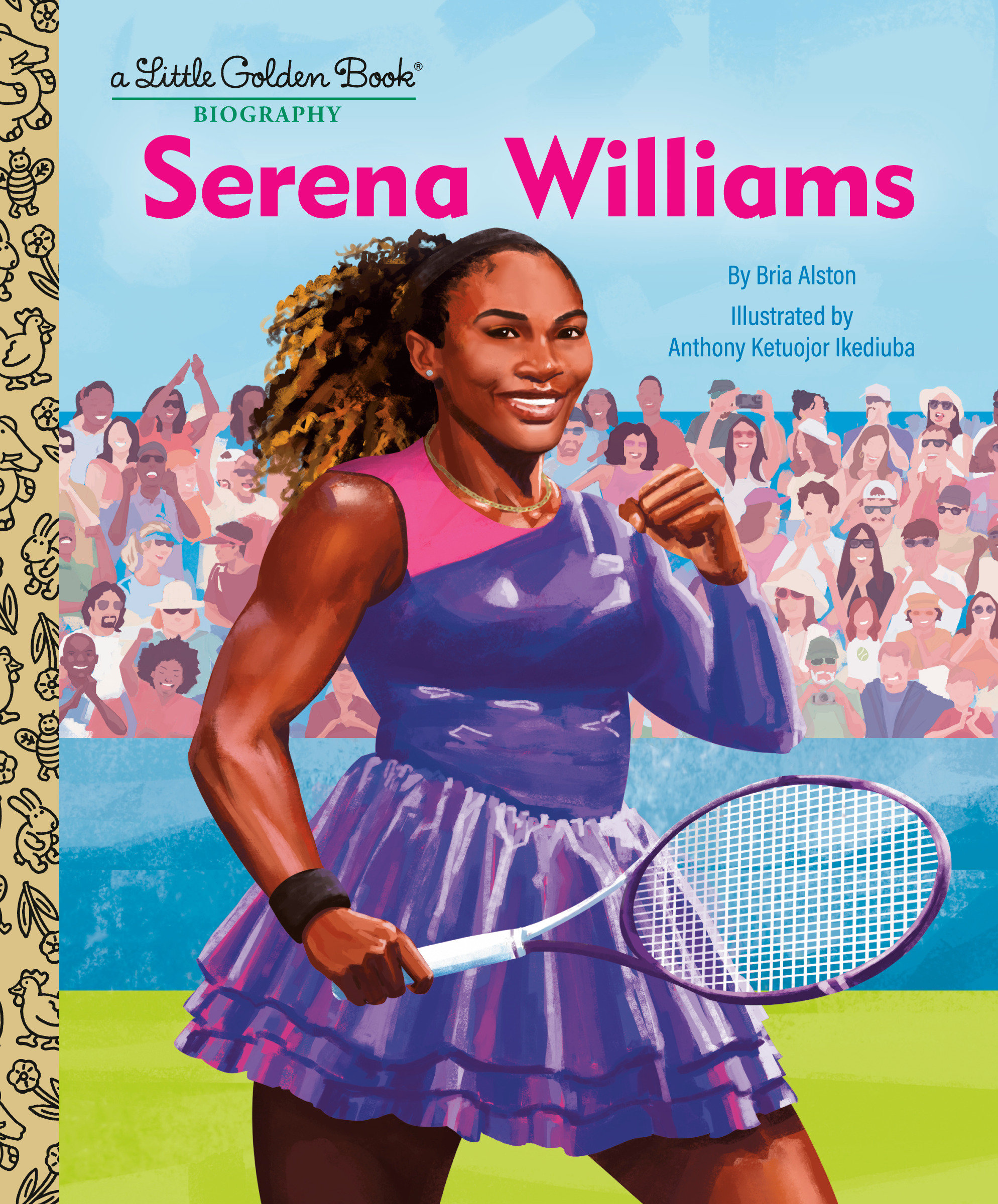 Serena Williams: a Little Golden Book Biography by Bria Alston