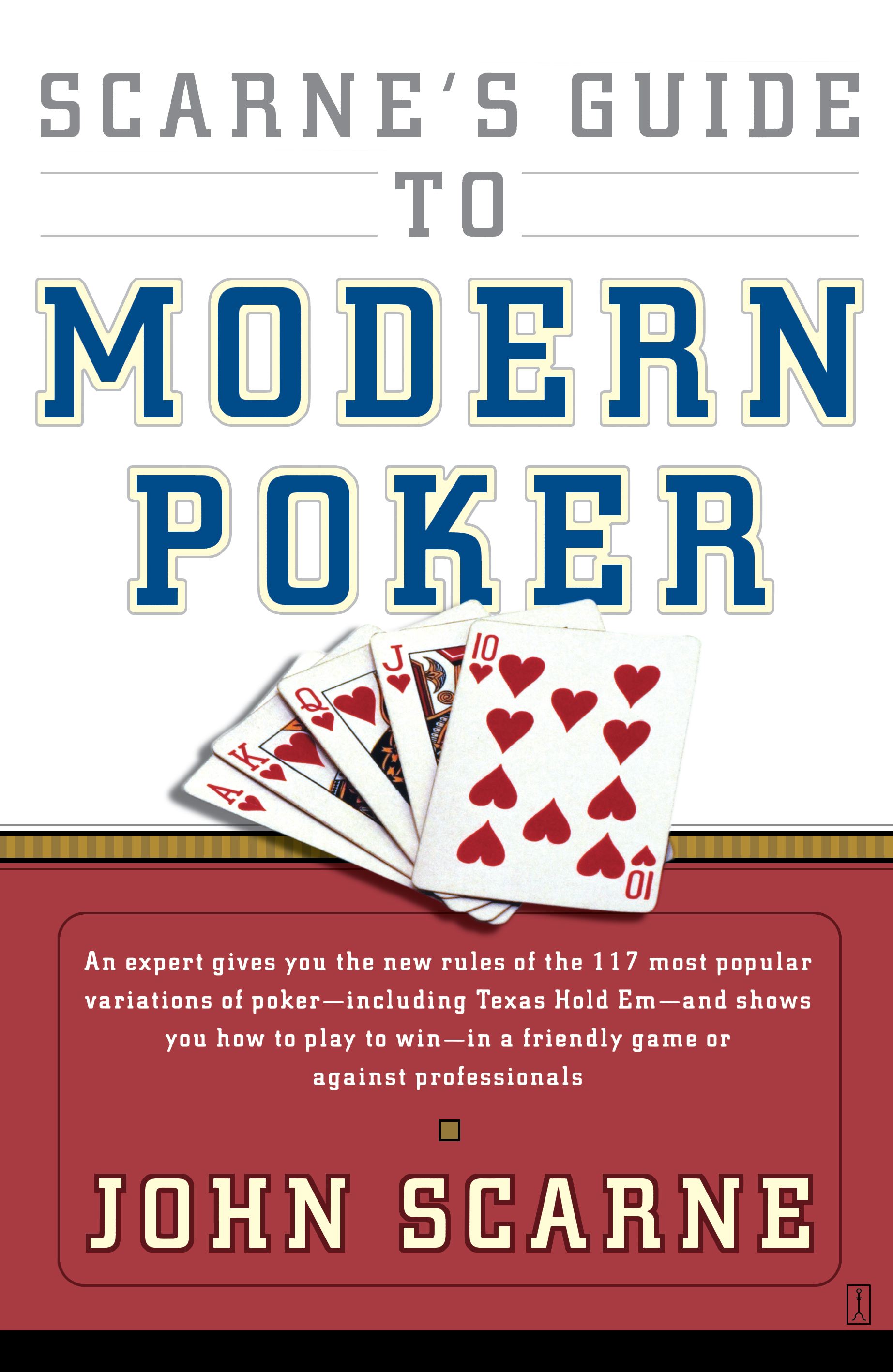 Scarne's Guide to Modern Poker by John Scarne