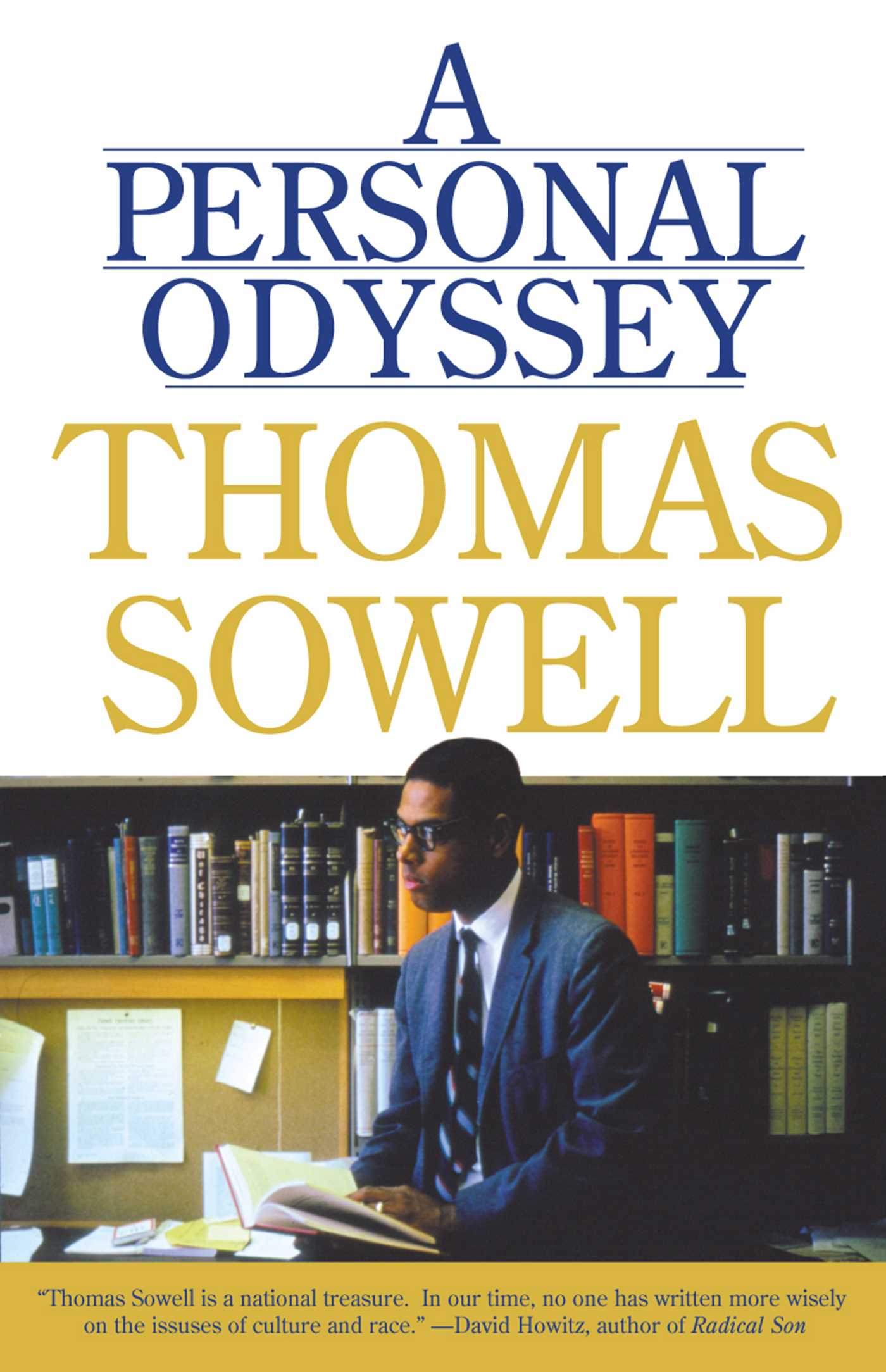 A Personal Odyssey by Thomas Sowell