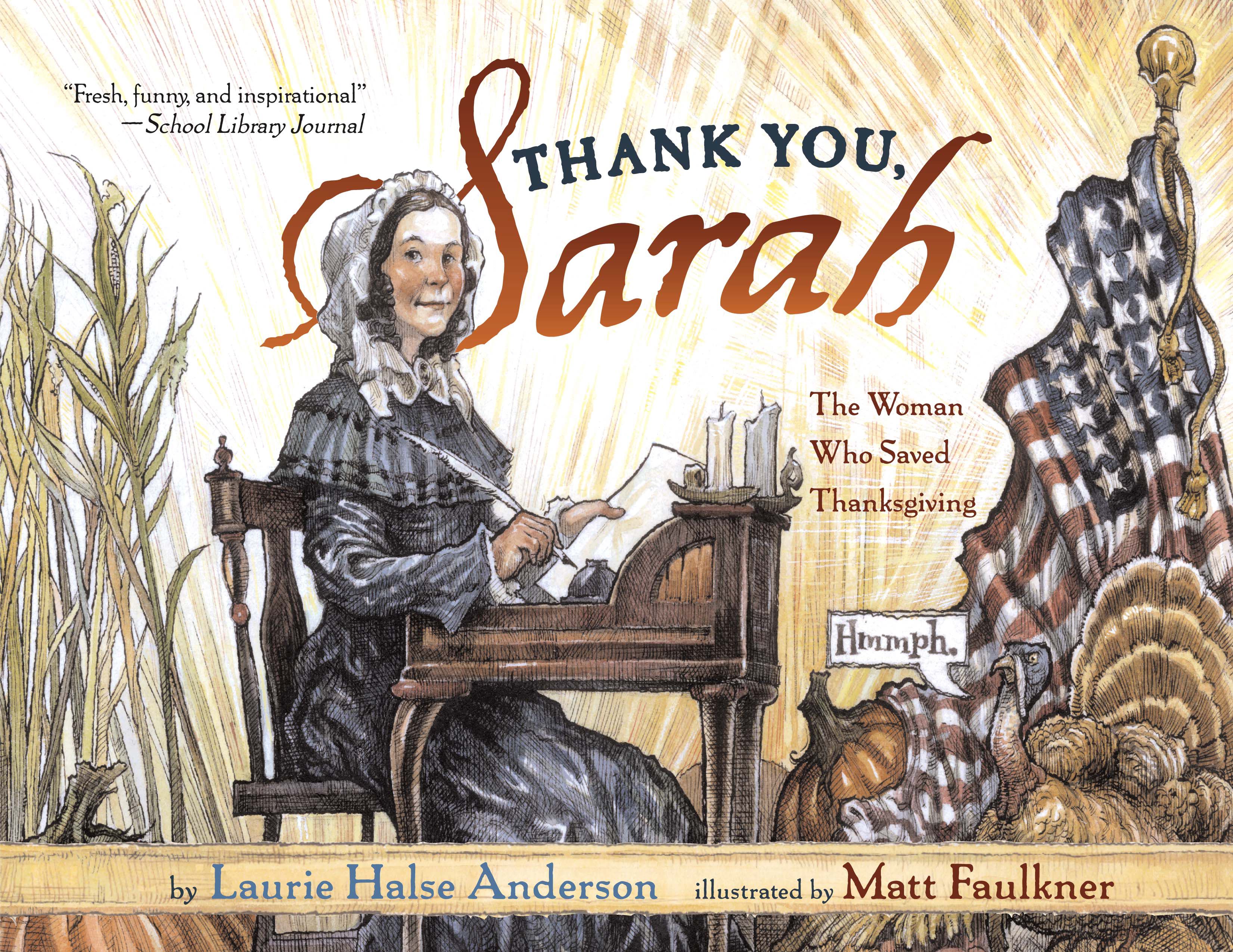 Thank You, Sarah by Laurie Halse Anderson