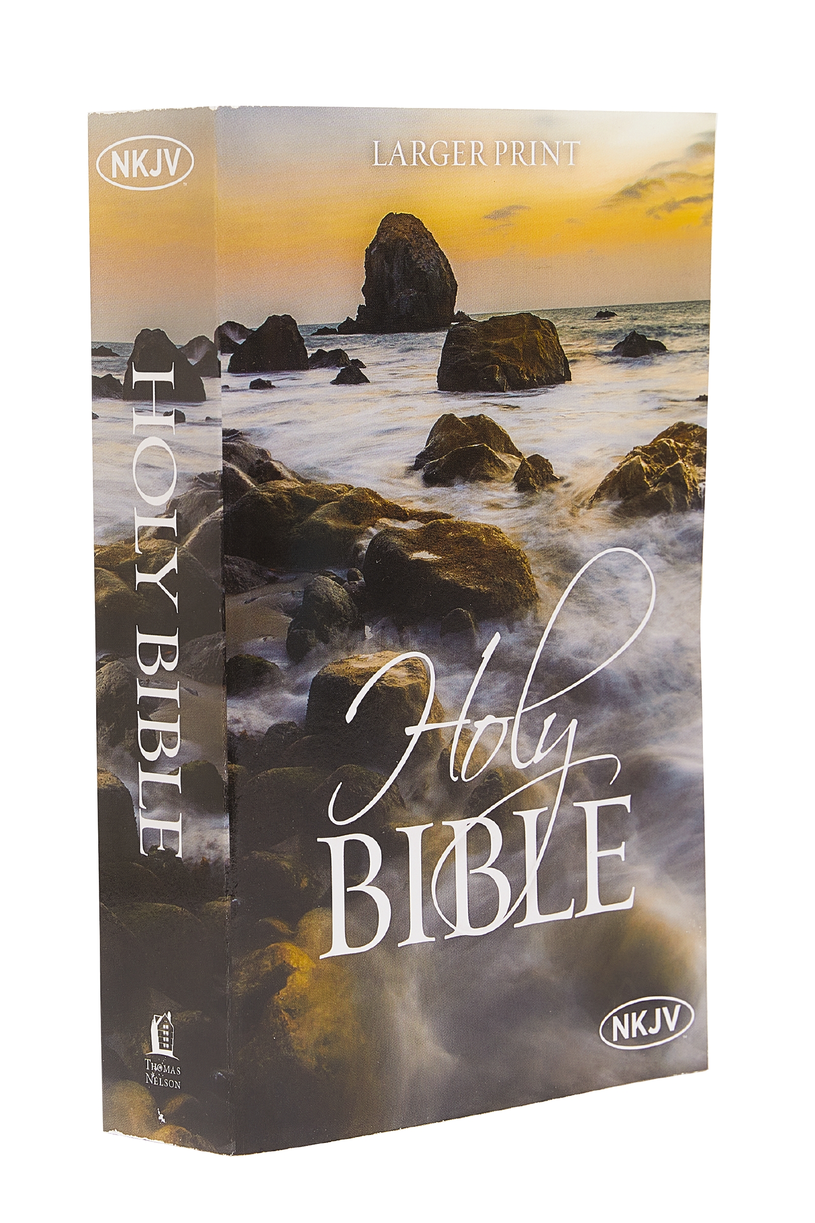 The NKJV, Holy Bible, Larger Print, Paperback by Thomas Nelson