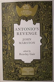 Antonio's Revenge by John Marston
