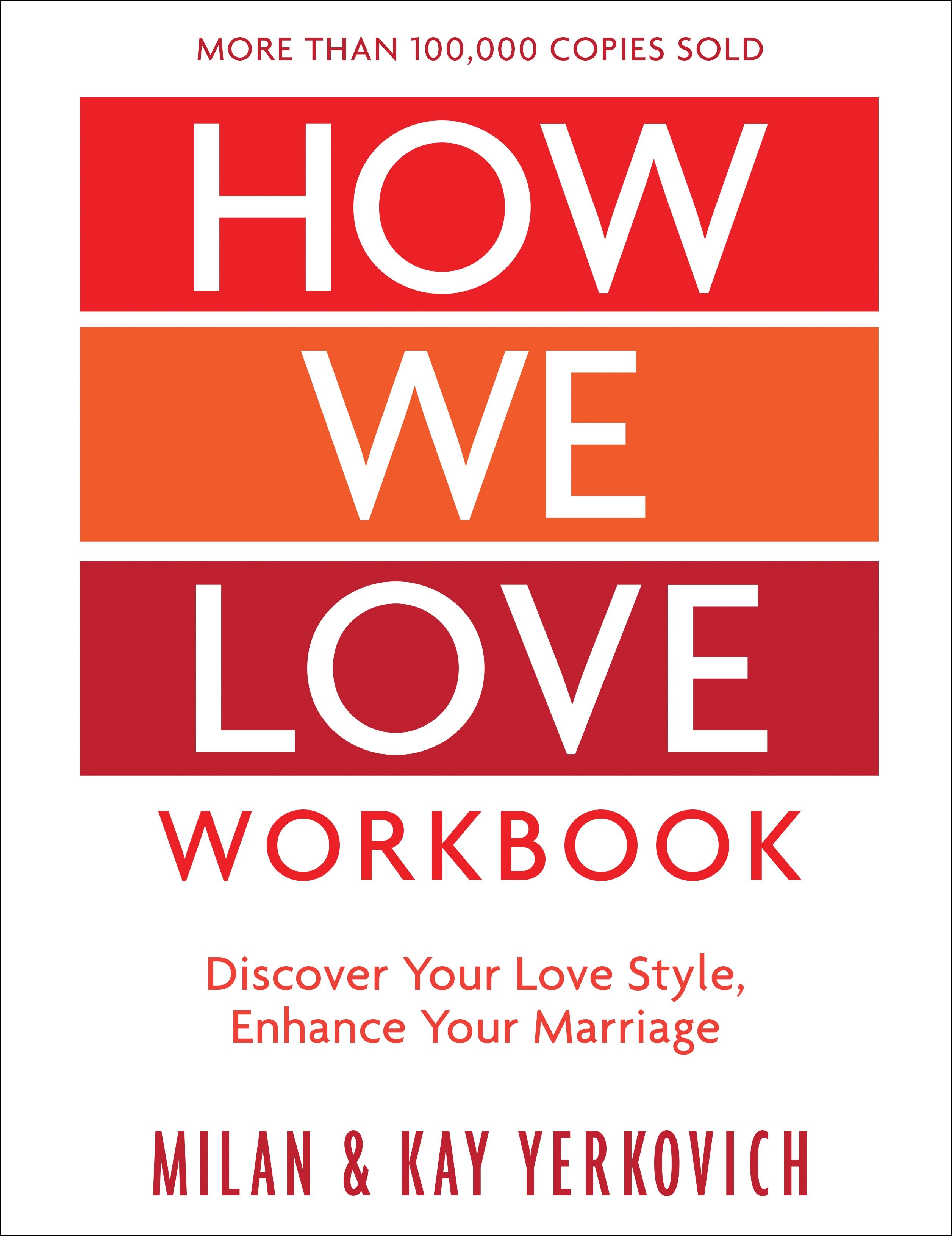 How We Love Workbook, Expanded Edition by Milan Yerkovich