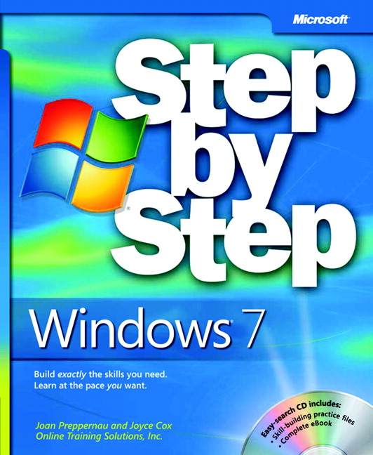 Windows 7 Step by Step by Joan Lambert