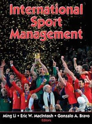 International Sport Management by Ming Li