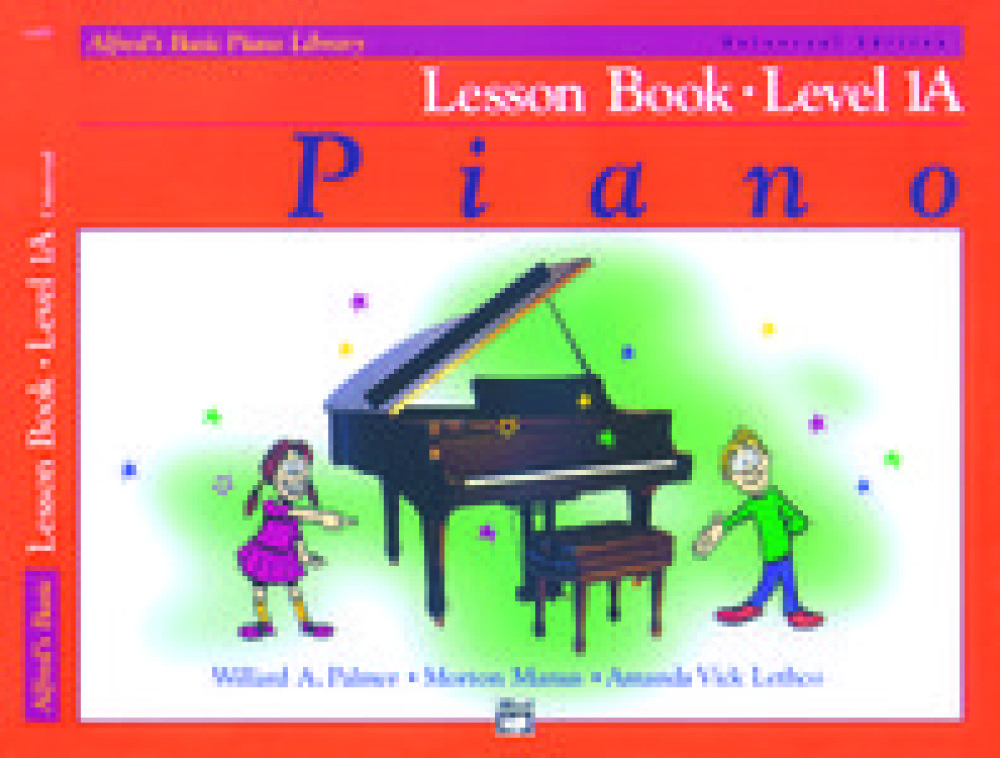 Alfred's Basic Piano Library Lesson Book, Bk 1a by Willard A. Palmer