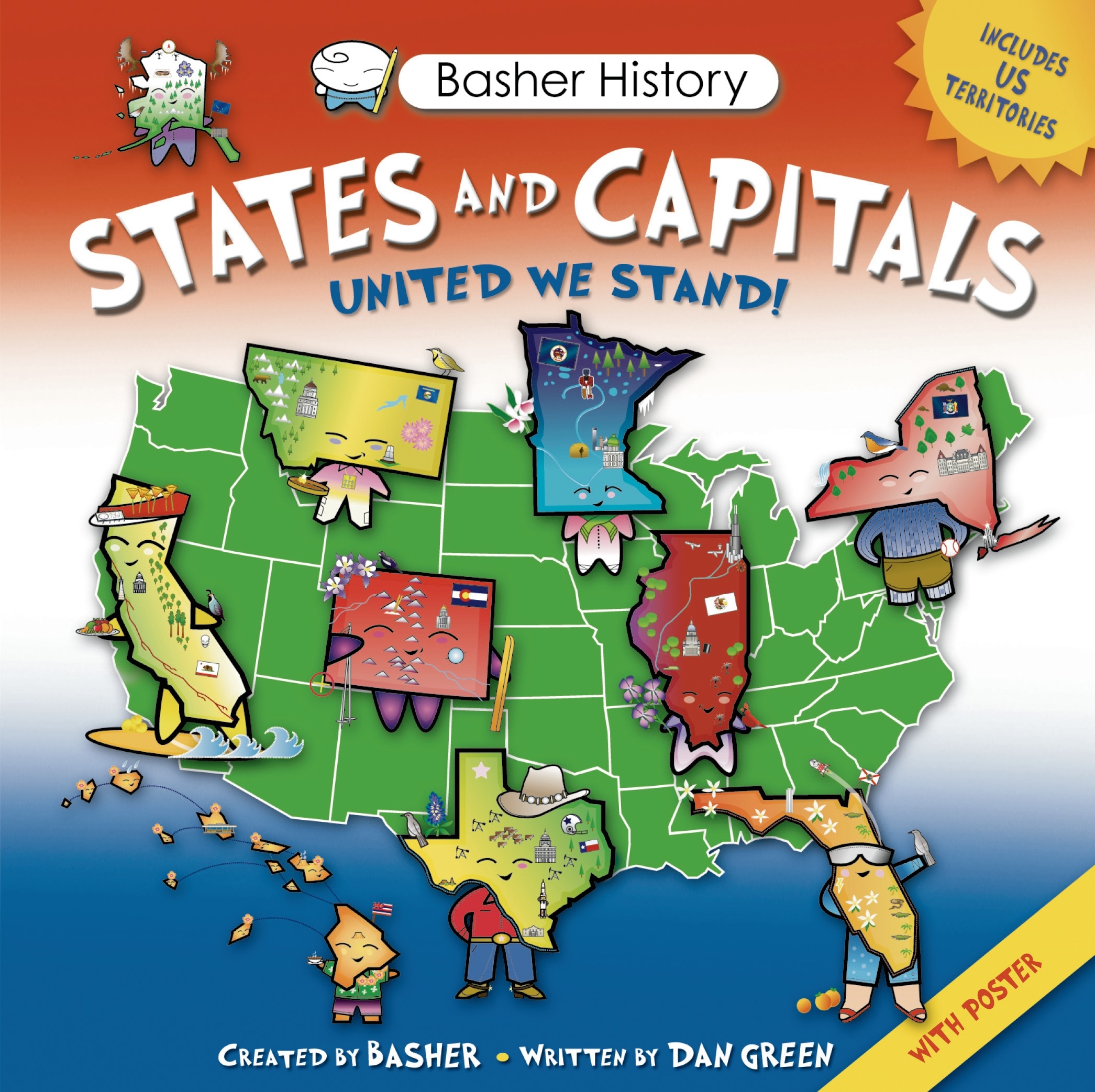Basher History: States and Capitals by Simon Basher