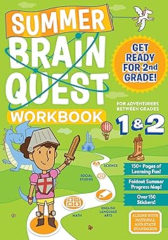 Summer Brain Quest: Between Grades 1 & 2 by Workman Publishing