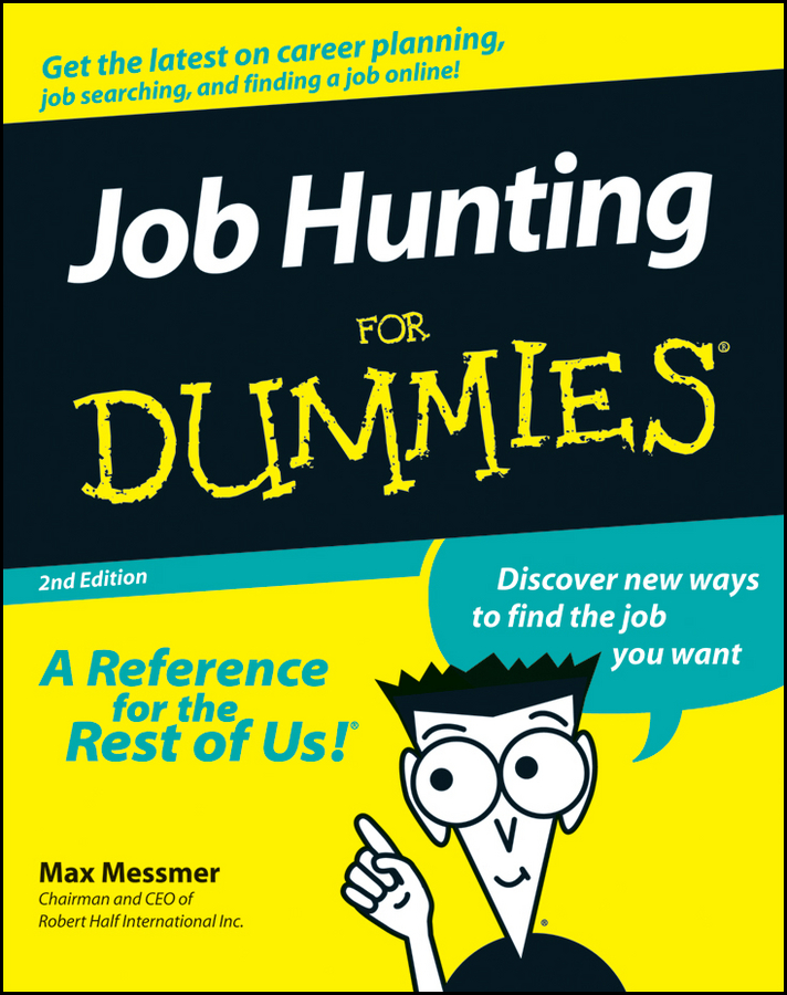 Job Hunting for Dummies by Max Messmer