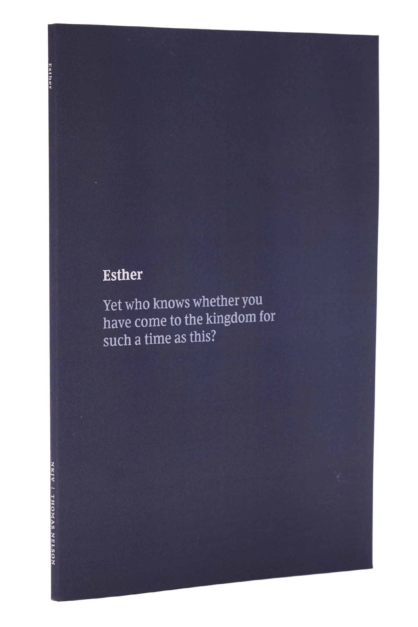 NKJV Bible Journal - Esther, Paperback, Comfort Print by Thomas Nelson