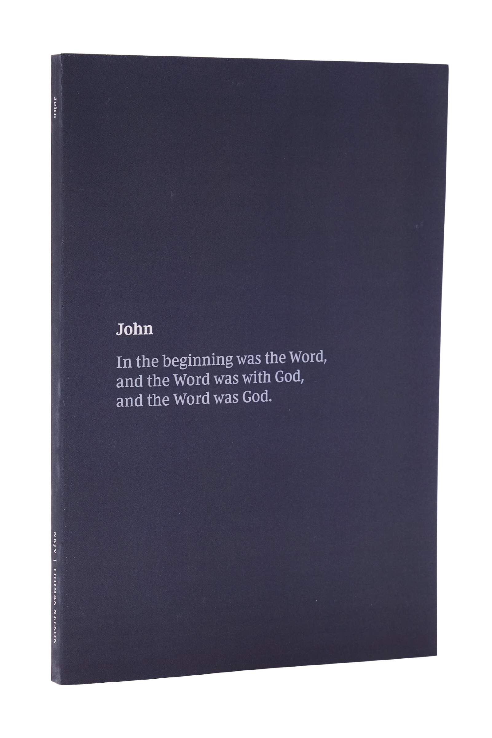 NKJV Bible Journal - John, Paperback, Comfort Print by Thomas Nelson