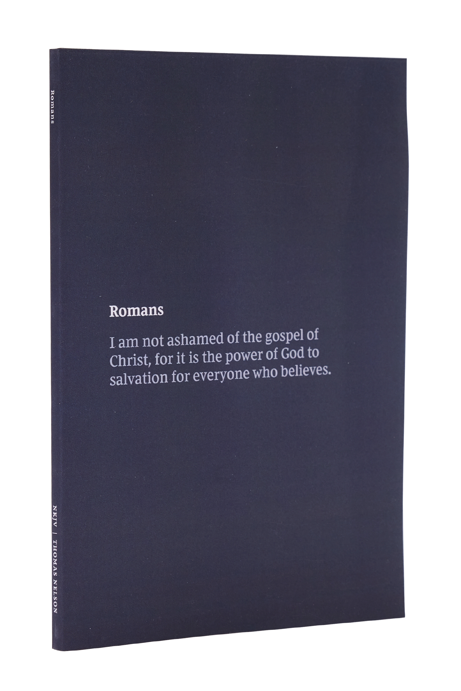 NKJV Bible Journal - Romans, Paperback, Comfort Print by Thomas Nelson