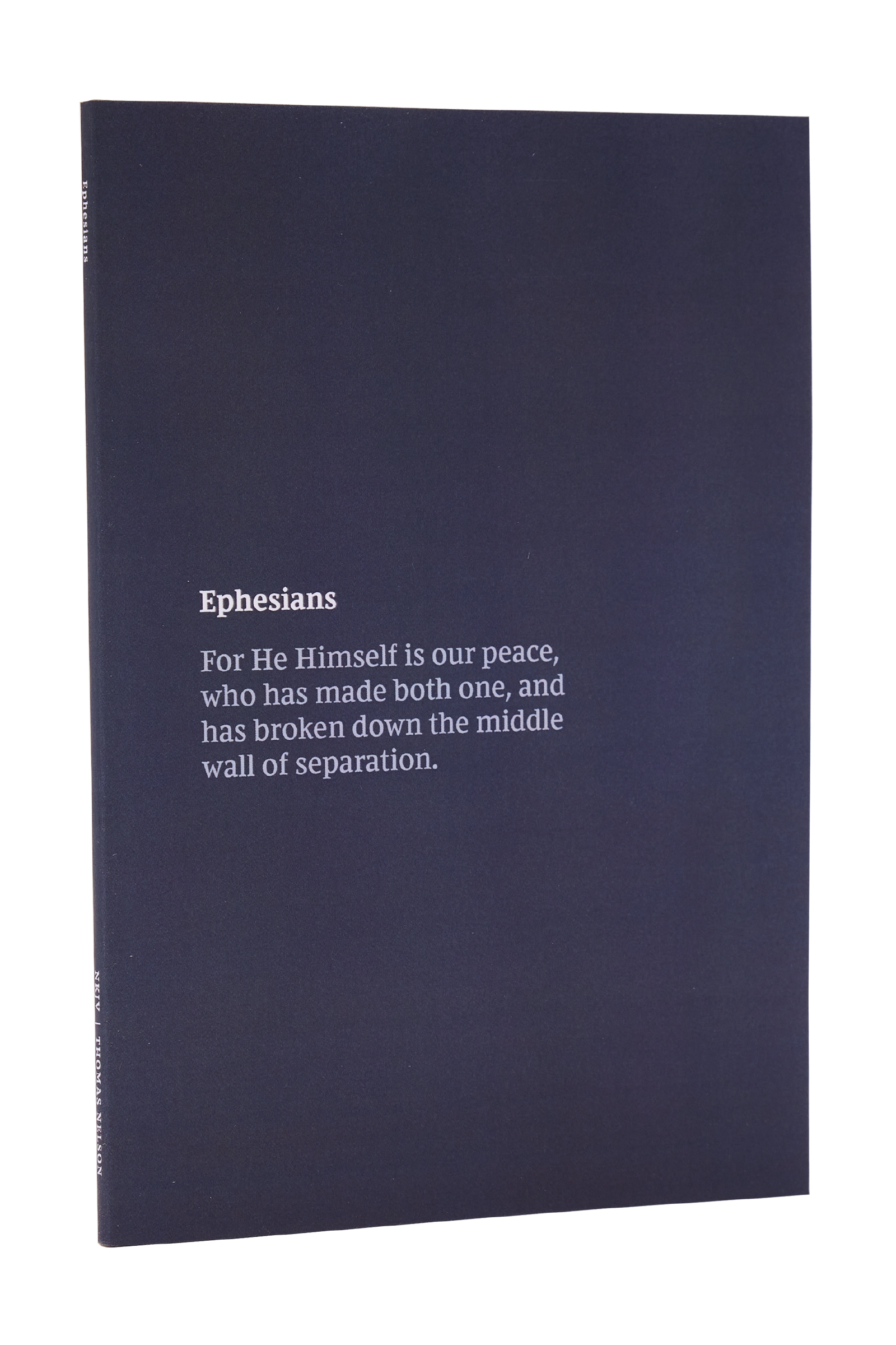 NKJV Bible Journal - Ephesians, Paperback, Comfort Print by Thomas Nelson