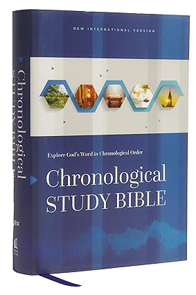 NIV, Chronological Study Bible, Hardcover, Comfort Print by Thomas Nelson