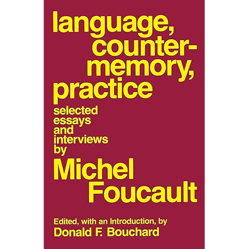 Language, Counter-memory, Practice
