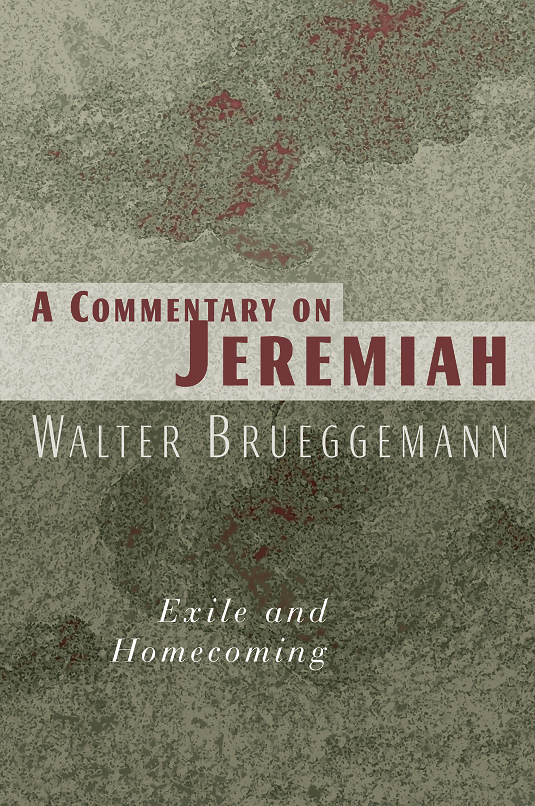 A Commentary on Jeremiah by Walter Brueggemann