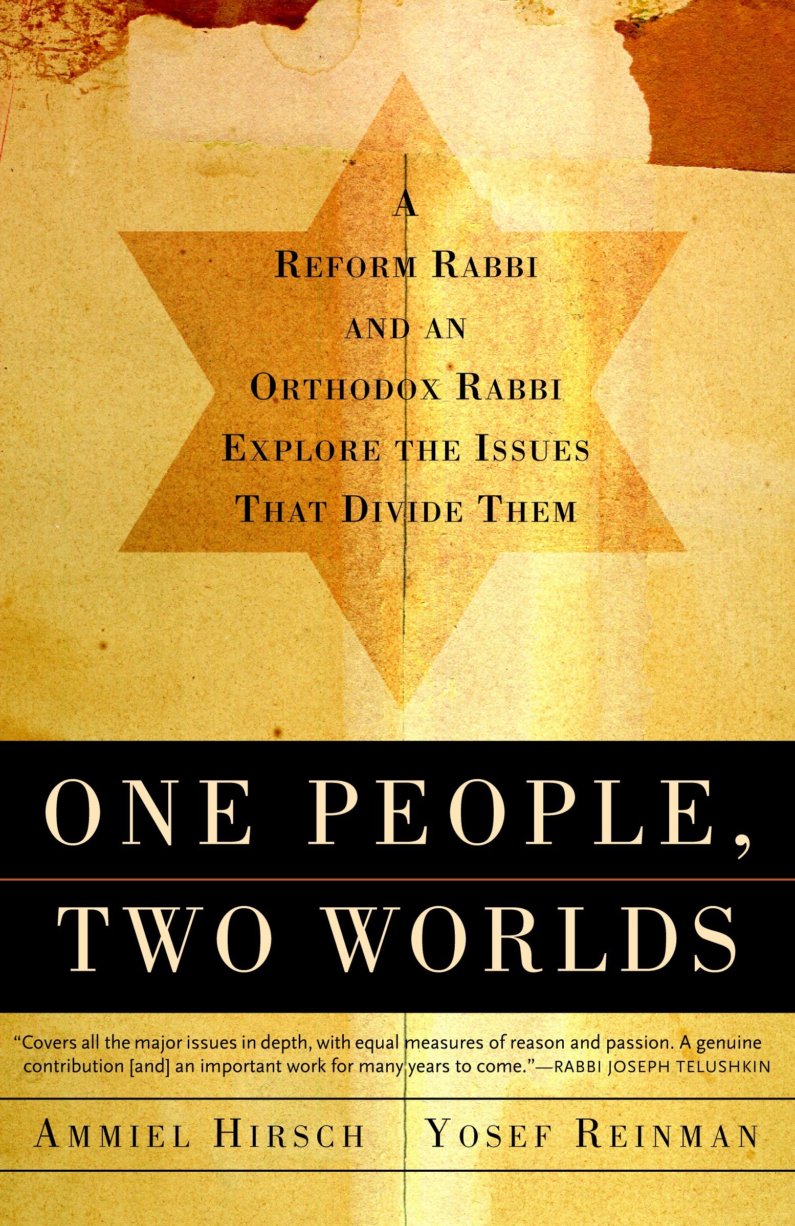 One People, Two Worlds by Ammiel Hirsch