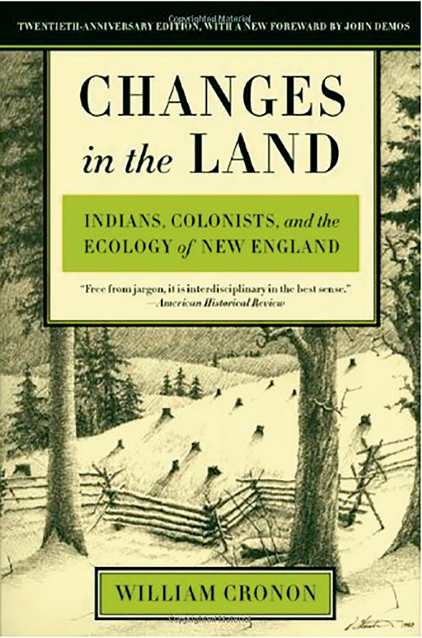 Changes in the Land, Revised Edition by William Cronon