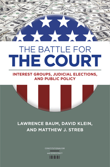 The Battle for the Court by Lawrence Baum