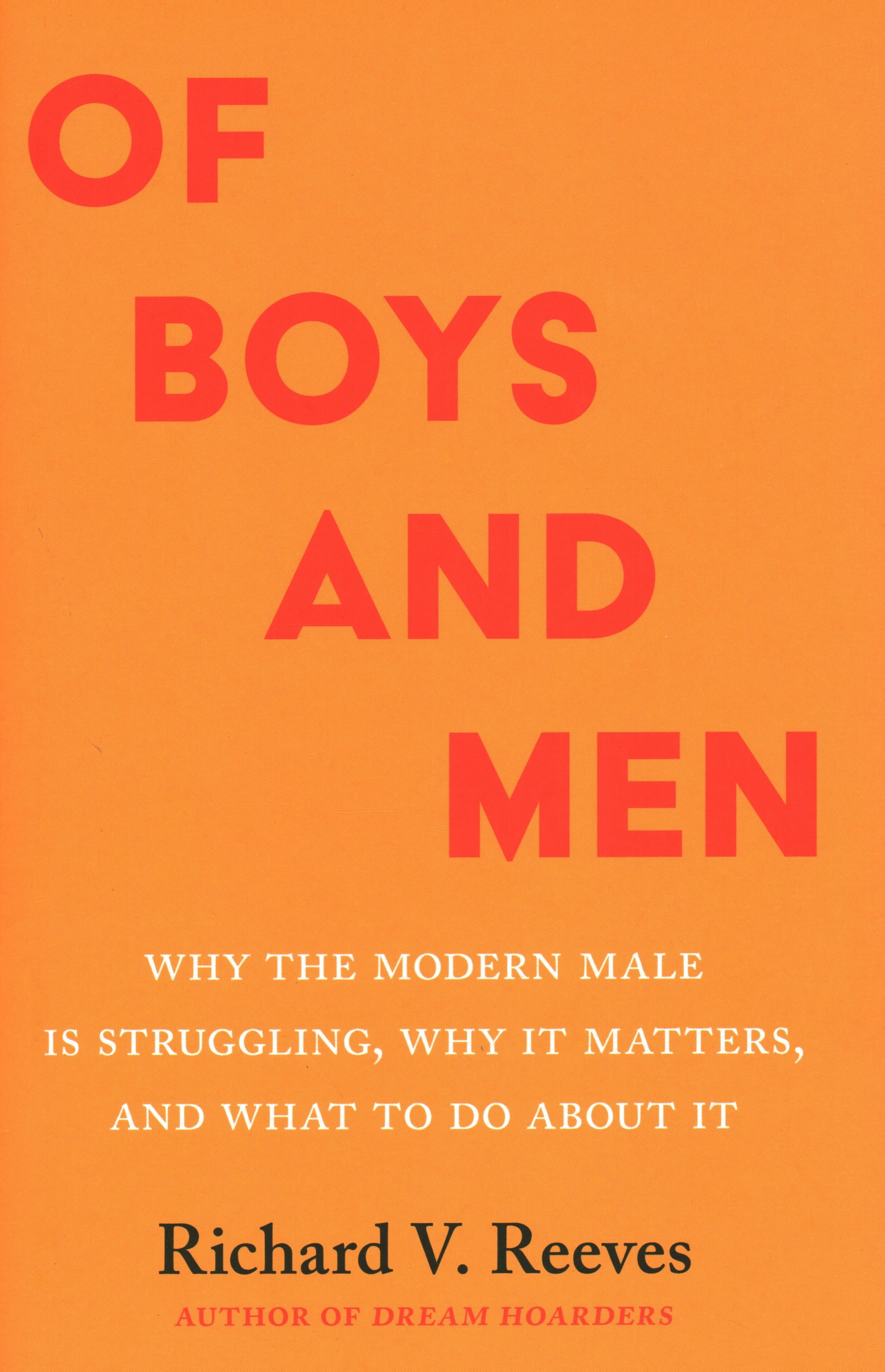 Of Boys and Men by Richard V. Reeves
