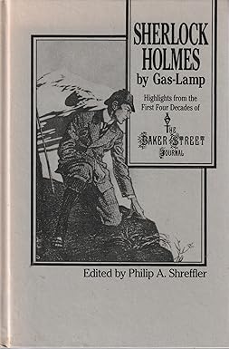 Sherlock Holmes by Gas Lamp by Philip Shreffler