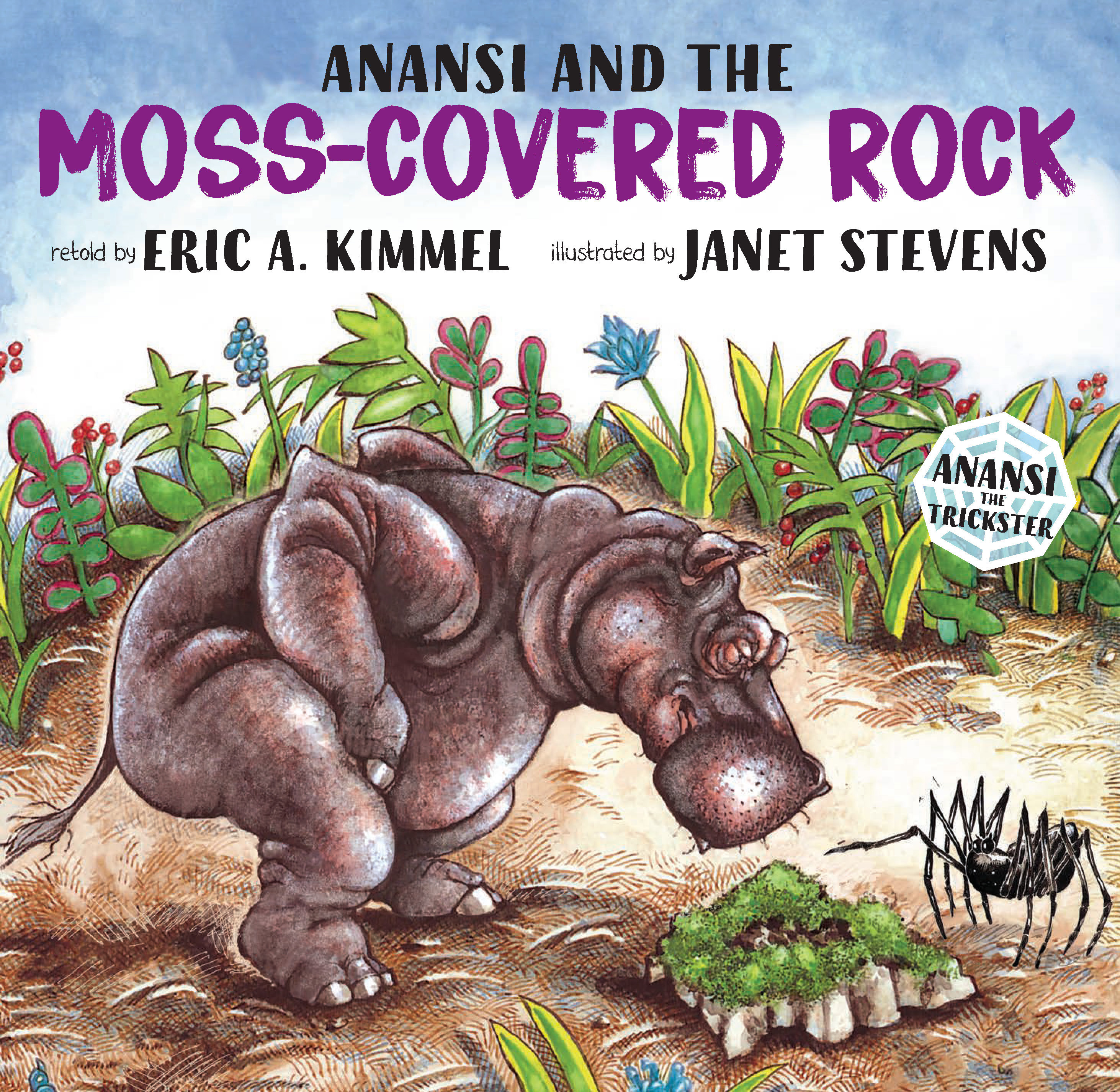 Anansi and the Moss-covered Rock by Eric A. Kimmel