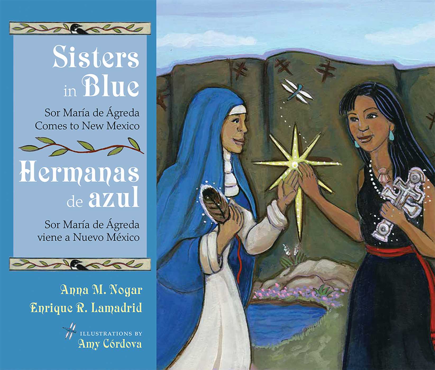 Sisters in Blue/hermanas De Azul by Anna M. Nogar