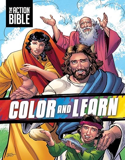The Action Bible Color and Learn by Sergio Cariello