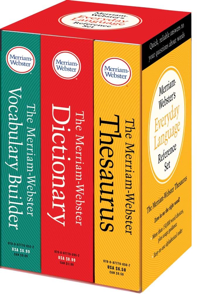 Merriam-webster’s Everyday Language Reference Set by Merriam-Webster