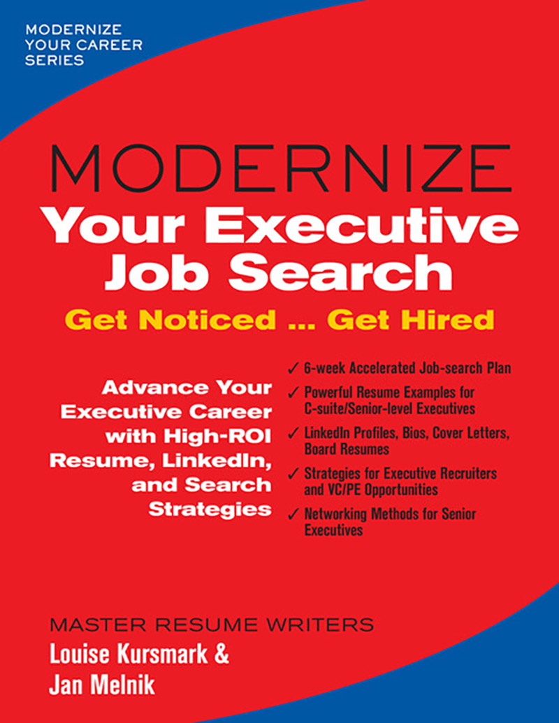 Modernize Your Executive Job Search by Louis Kursmark