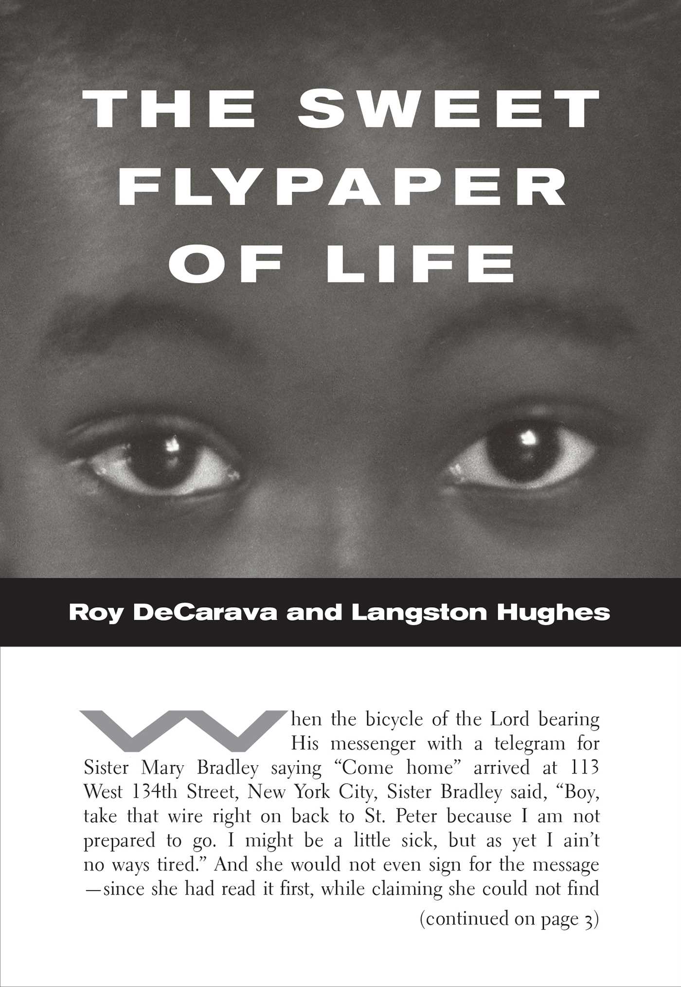 The Sweet Flypaper of Life (softcover) by Roy DeCarava