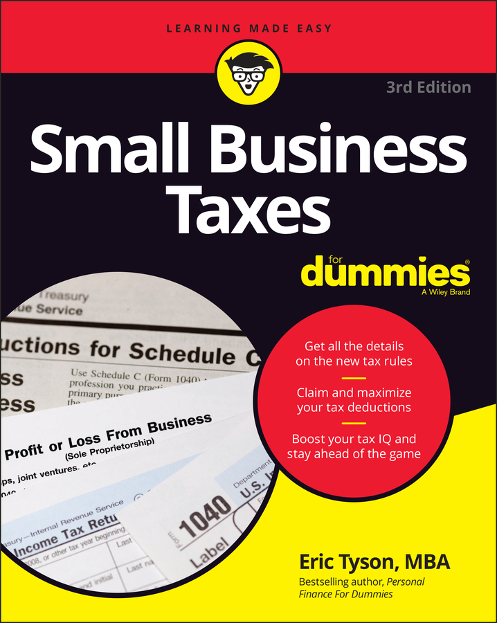 Small Business Taxes for Dummies by Eric Tyson