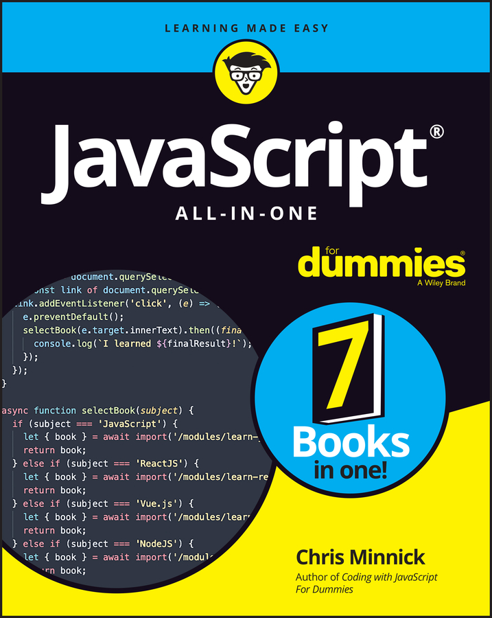 Javascript All-in-one for Dummies by Chris Minnick