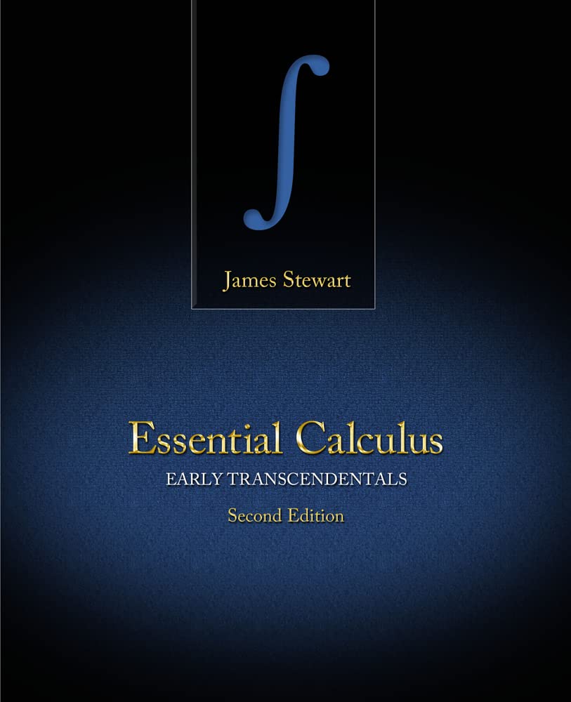 Essential Calculus: Early Transcendentals by James Stewart