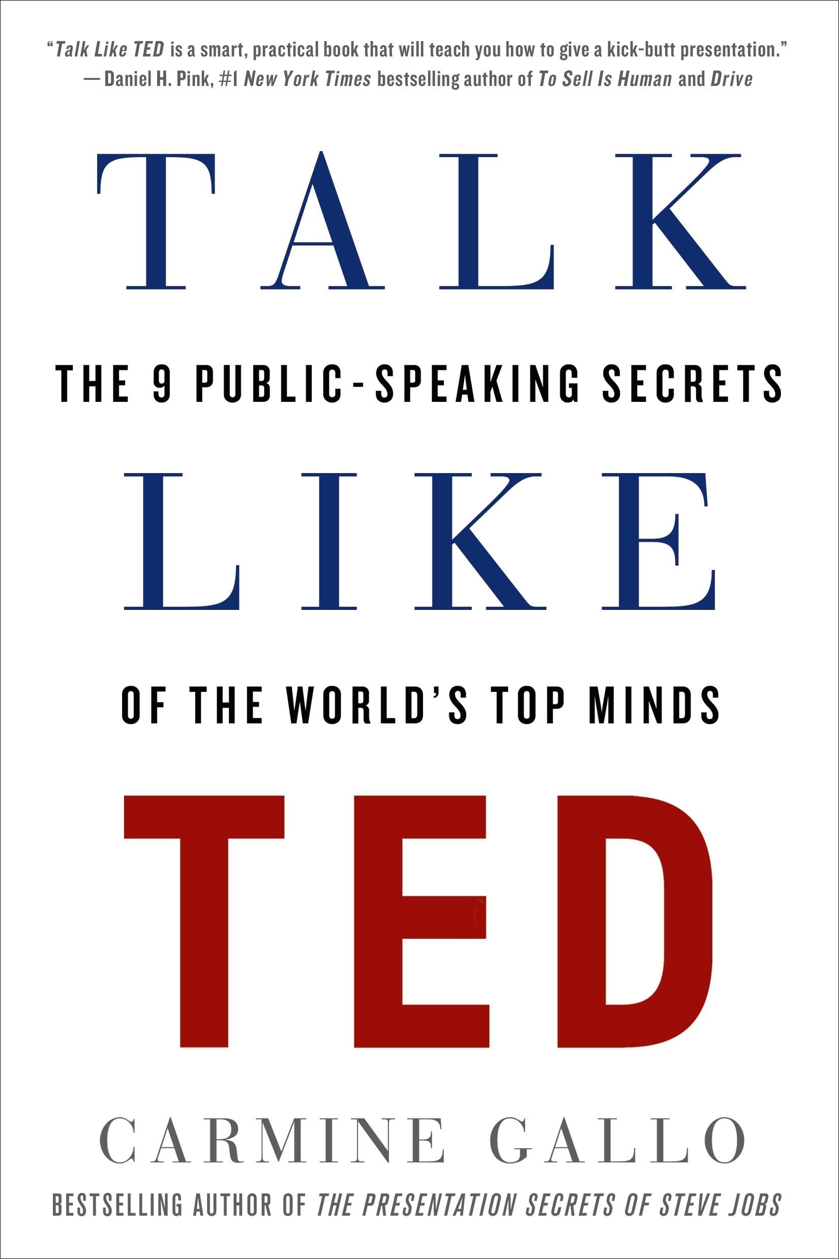 Talk Like TED by Carmine Gallo