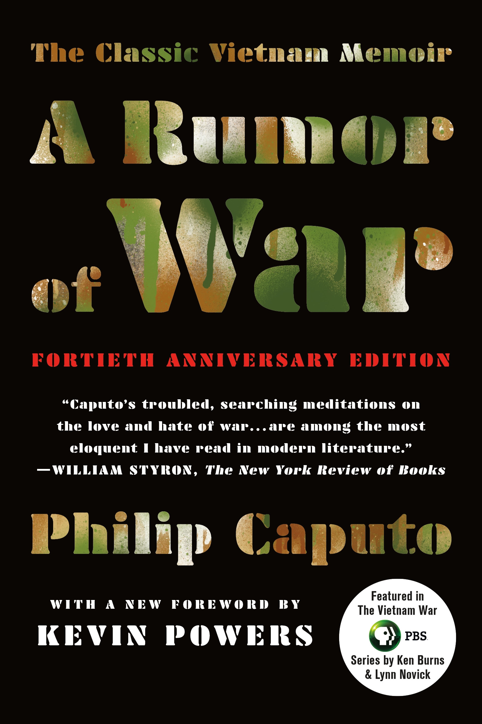 A Rumor of War by Philip Caputo