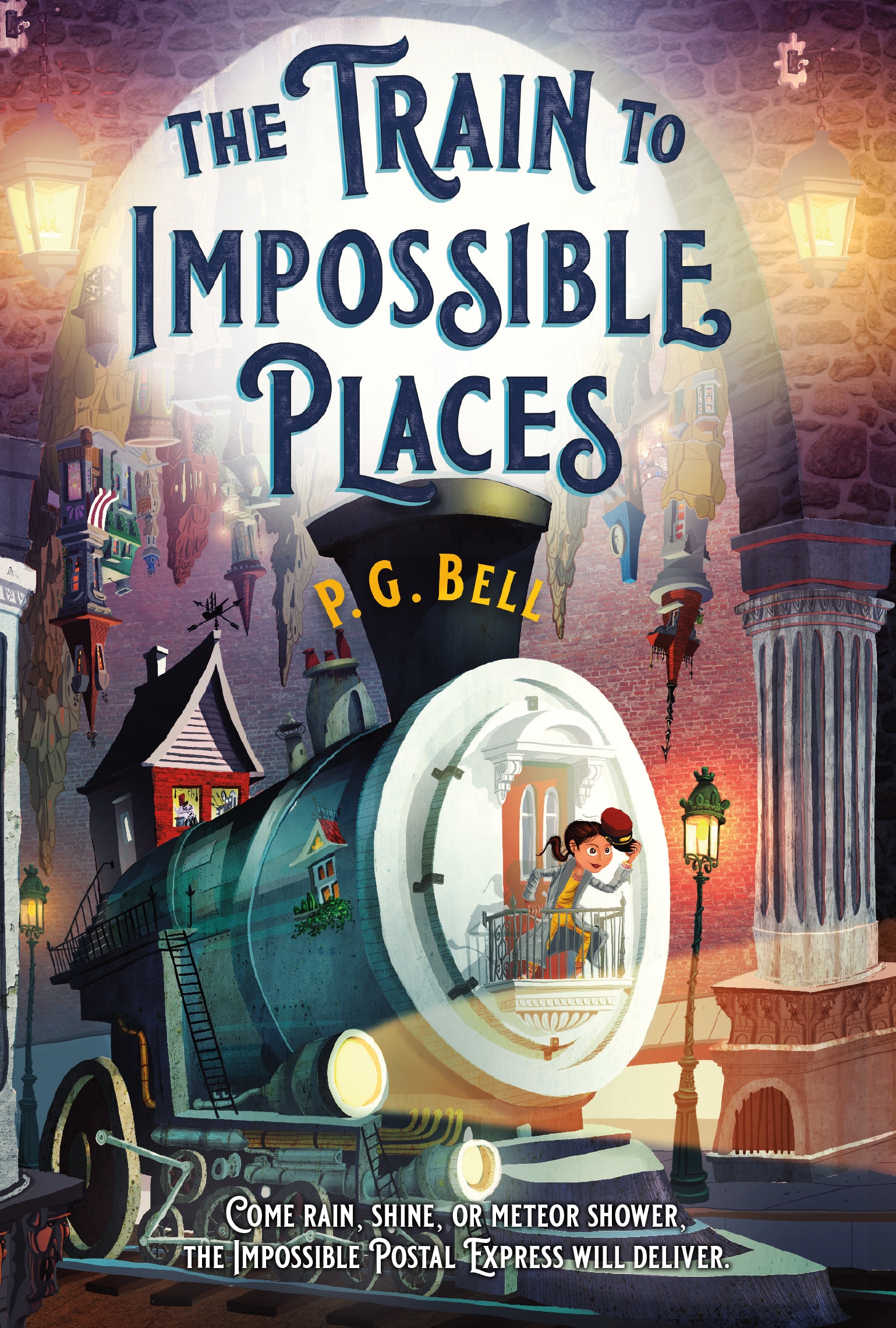 The Train to Impossible Places: a Cursed Delivery by P. G. Bell
