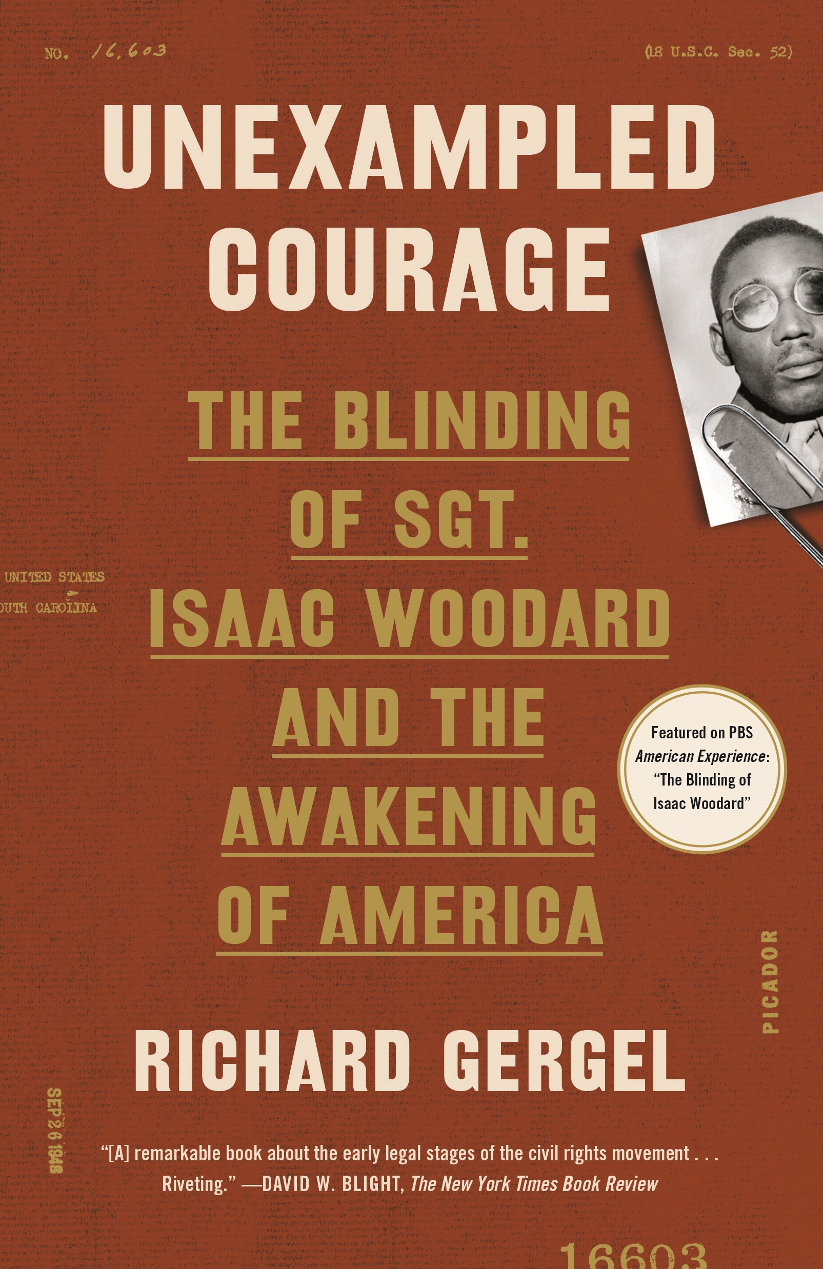 Unexampled Courage by Richard Gergel