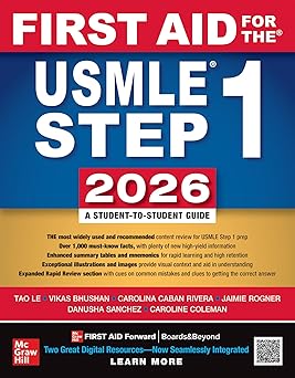 First Aid for the USMLE Step 1 2026 by Tao Le